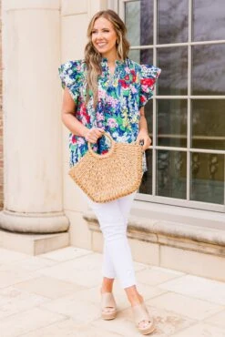 Love Like Mine Top, Navy 11 Love Like Mine Top, Navy -Chic Soul Store LoveLikeMineTop Navy 6