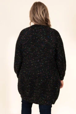 Love Me More Cardigan, Black -Chic Soul Store LoveMeMoreCardigan Black 9938