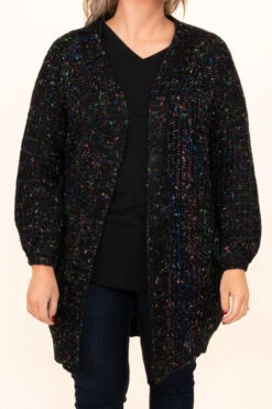 Love Me More Cardigan, Black -Chic Soul Store LoveMeMoreCardigan Black 9939