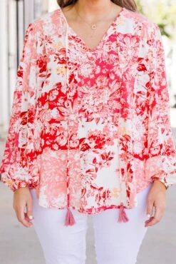 Love Me No Less Top, Coral -Chic Soul Store LoveMeNoLessTop Coral 2