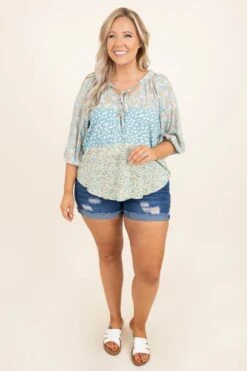 Loveless Top, Mint Mix -Chic Soul Store LovelessTop MintMix 9967