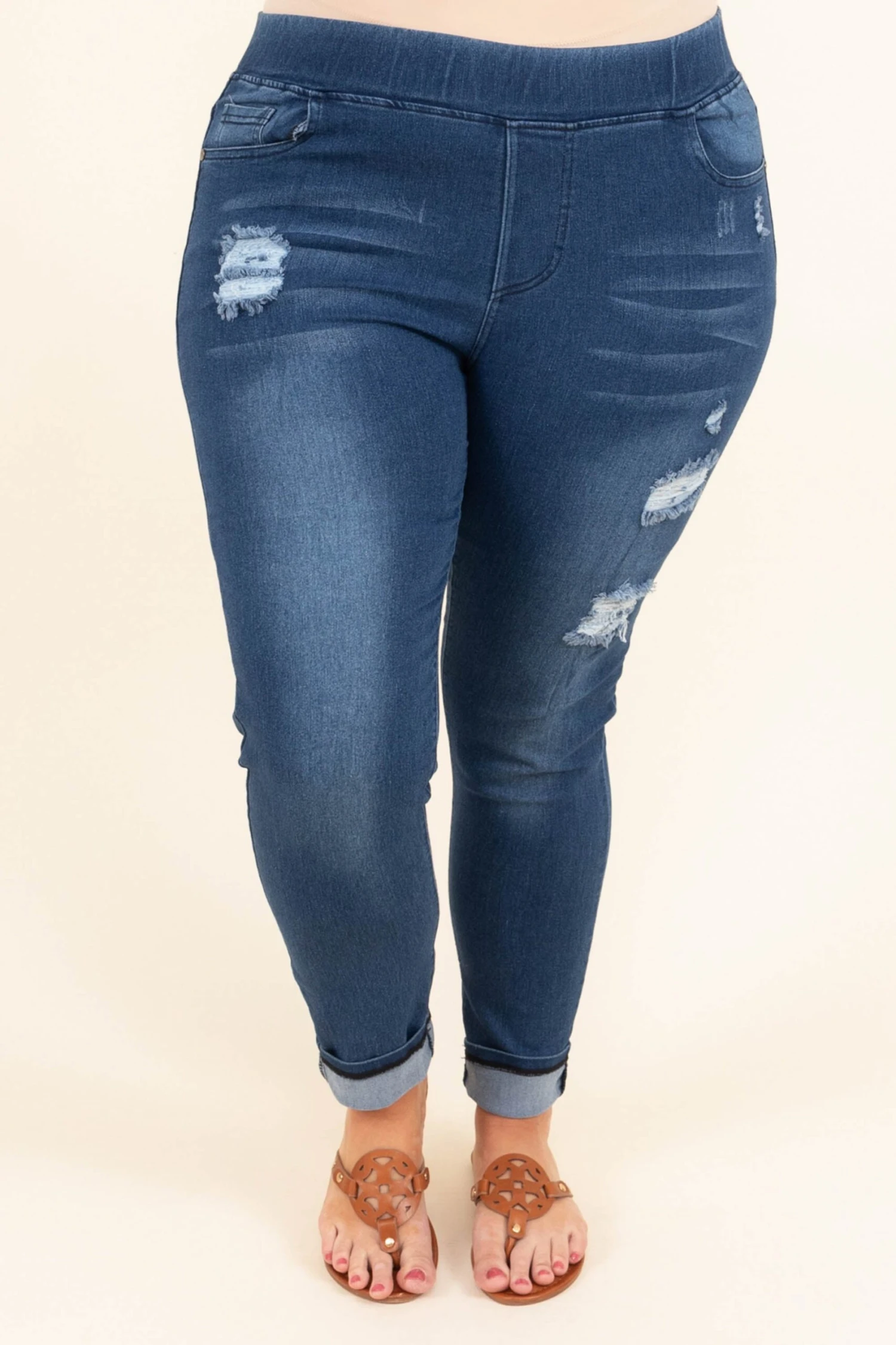 Loving Myself Jeggings, Medium Wash 5 Loving Myself Jeggings, Medium Wash - Image 3