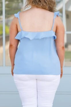 Loving The Sunny Season Tank, Light Blue 13 Loving The Sunny Season Tank, Light Blue -Chic Soul Store LovingTheSunnySeasonTank LightBlue 1