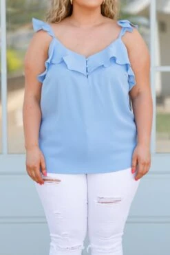 Loving The Sunny Season Tank, Light Blue 12 Loving The Sunny Season Tank, Light Blue -Chic Soul Store LovingTheSunnySeasonTank LightBlue 2