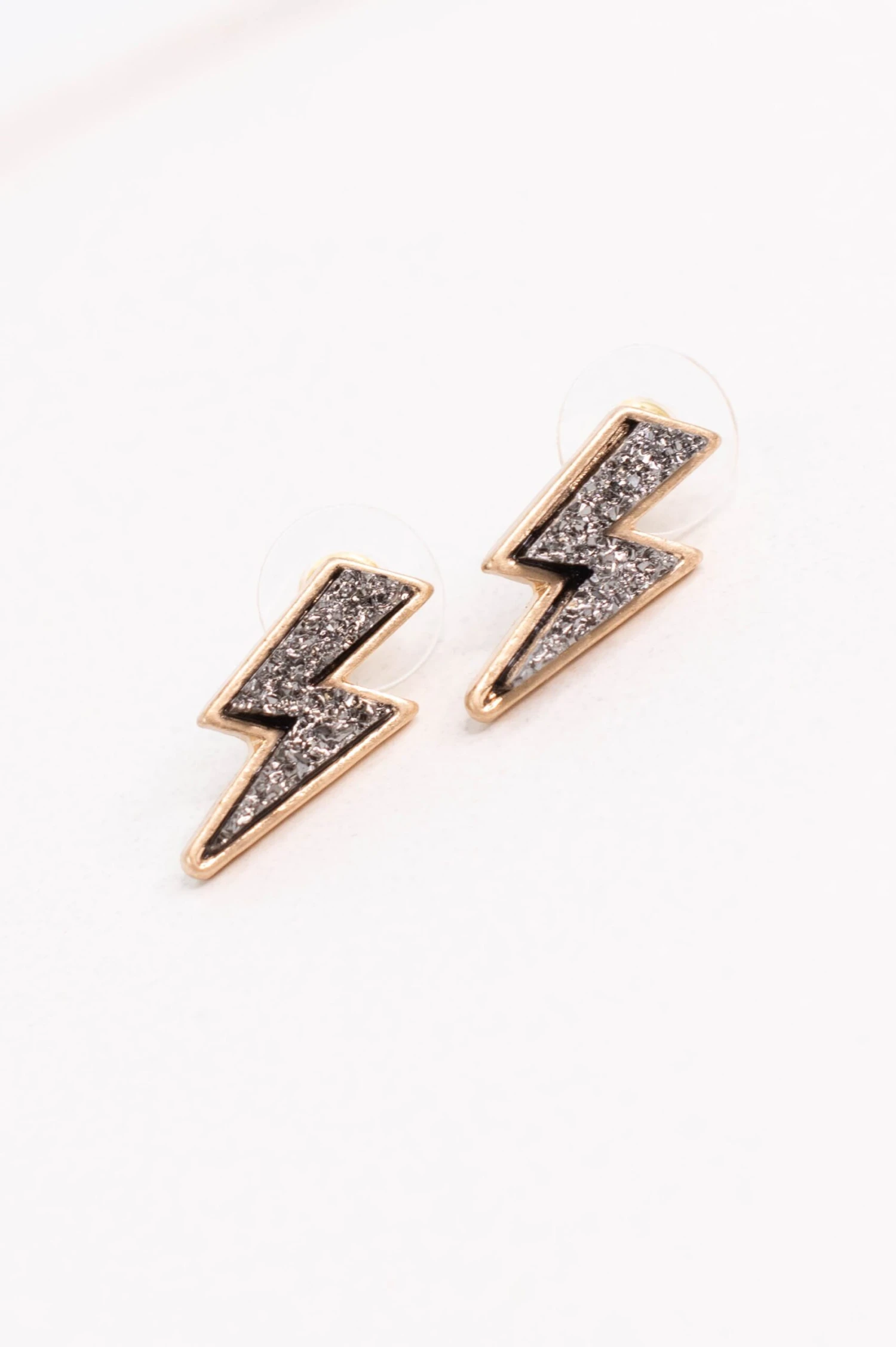 Low Voltage Earrings, Black 4 Low Voltage Earrings, Black - Image 2