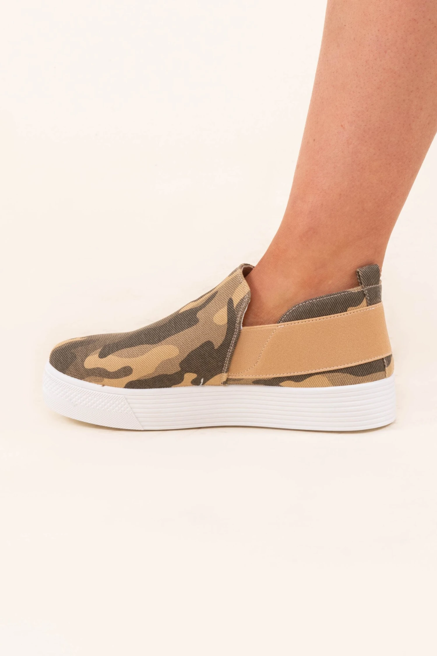 Luck And Love Slides, Beige Camo 6 Luck And Love Slides, Beige Camo - Image 4