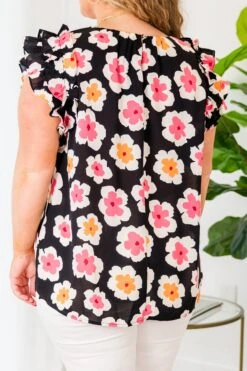 Made To Resonate Top, Black -Chic Soul Store MadeToResonateTop Black