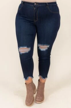 Magic Hour Skinnies, Dark Wash -Chic Soul Store MagicHourSkinnies DarkWash 2