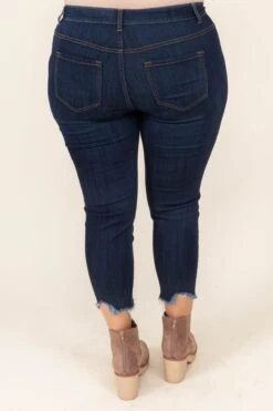 Magic Hour Skinnies, Dark Wash -Chic Soul Store MagicHourSkinnies DarkWash 4