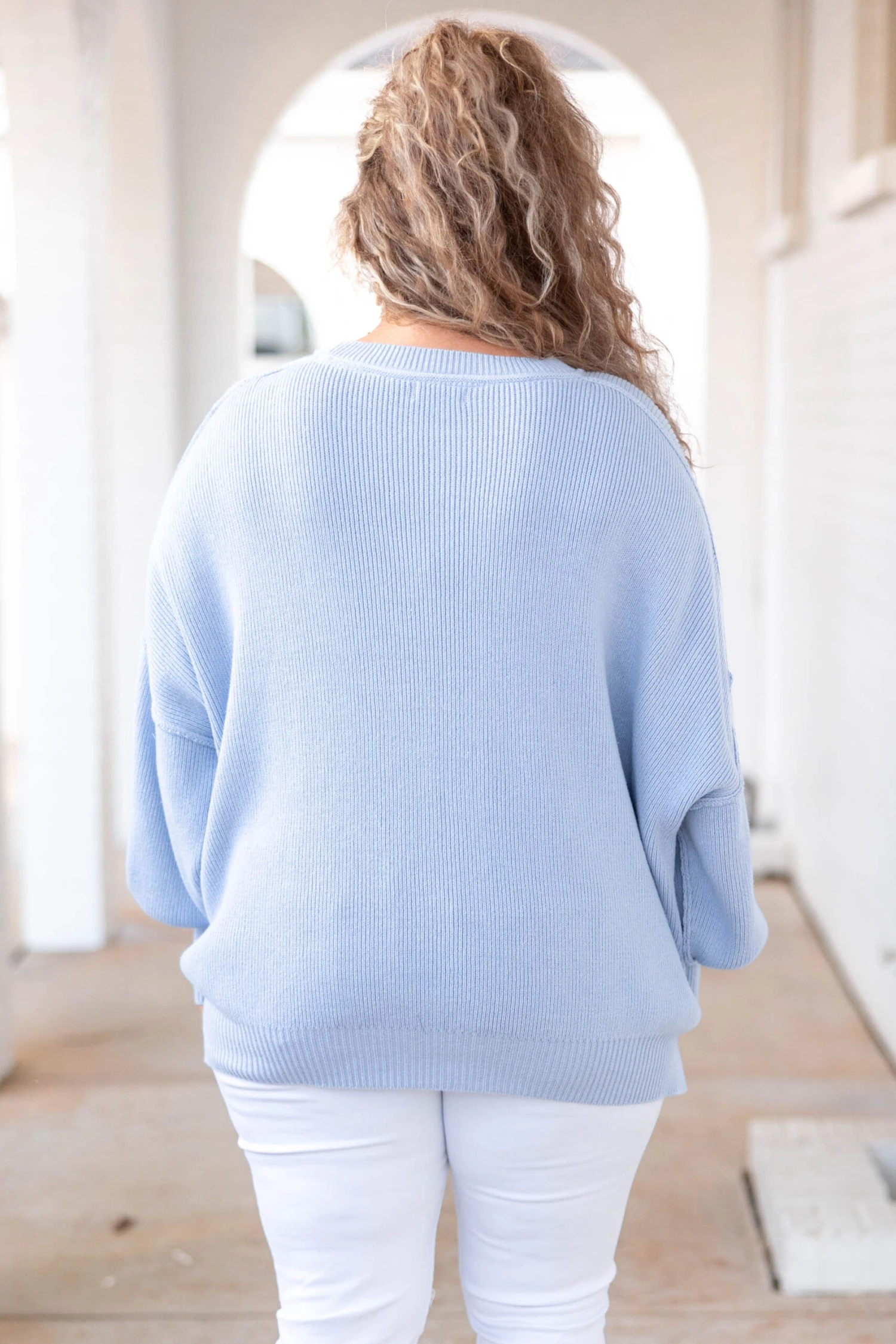 Magically Perfect Sweater, Light Blue 7 Magically Perfect Sweater, Light Blue - Image 5