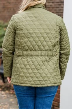 Majestic Motion Jacket, Green -Chic Soul Store MajesticMotionJacket Green 2