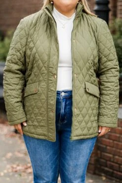 Majestic Motion Jacket, Green -Chic Soul Store MajesticMotionJacket Green