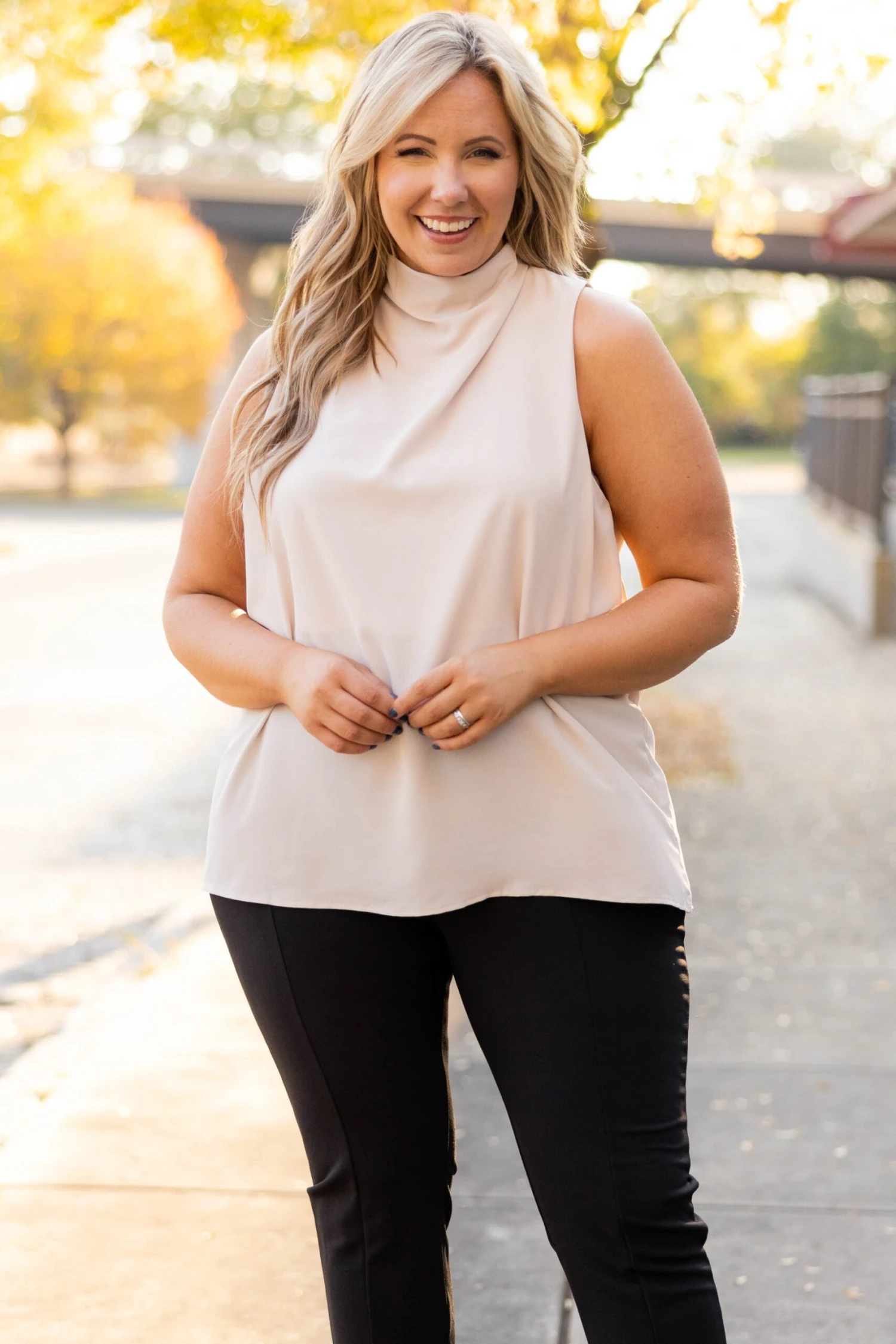 Make A Change Top, Cream 3 Make A Change Top, Cream