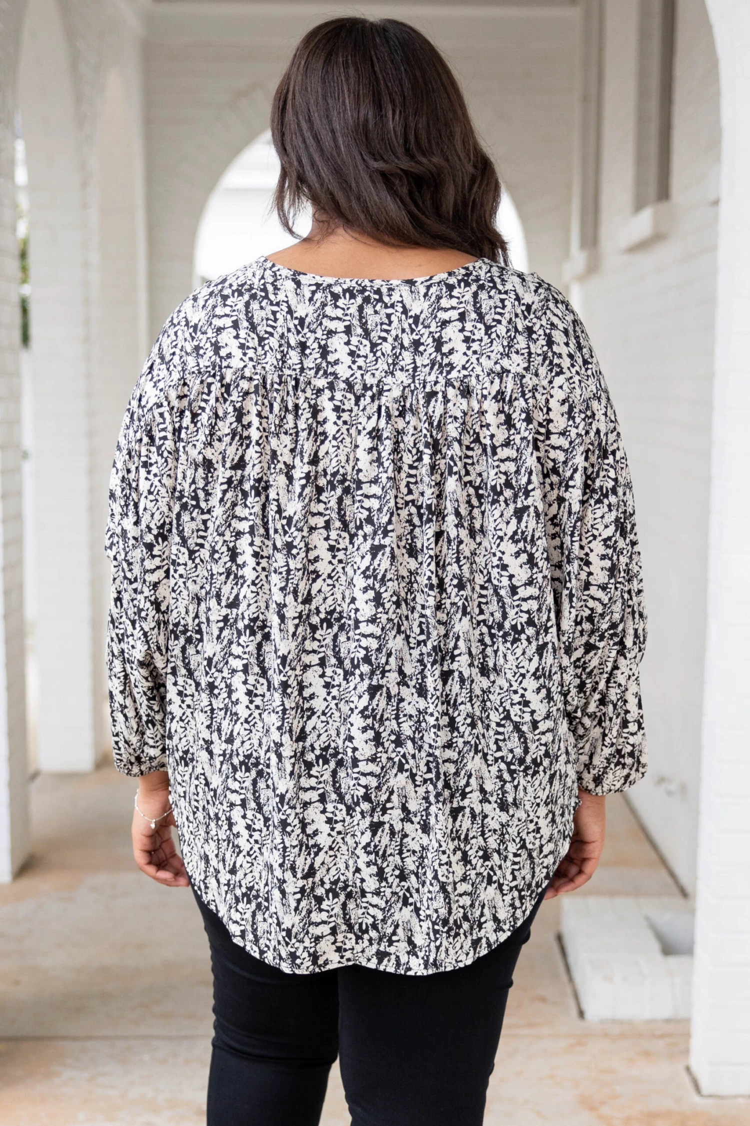 Make A Note Top, Black 7 Make A Note Top, Black - Image 5