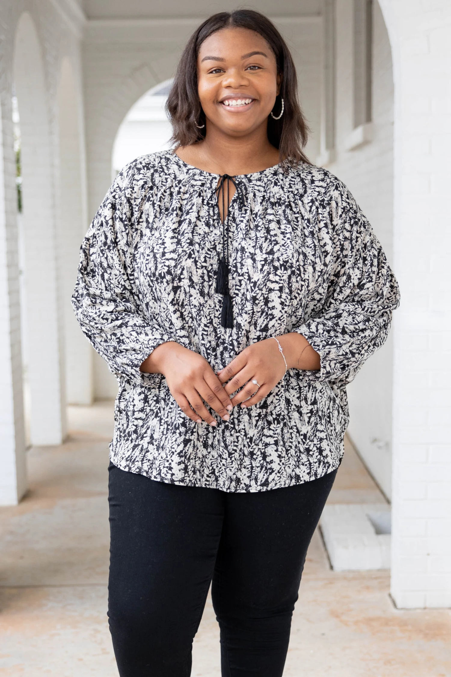 Make A Note Top, Black 3 Make A Note Top, Black