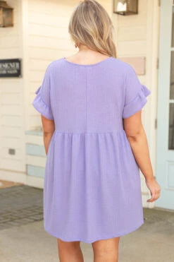 Make A Path Dress, Lilac -Chic Soul Store MakeAPathDress Lilac 5727