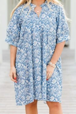 Make My Night Dress, Blue Grey -Chic Soul Store MakeMyNightDress BlueGrey 3