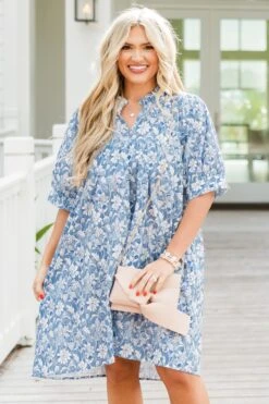 Make My Night Dress, Blue Grey