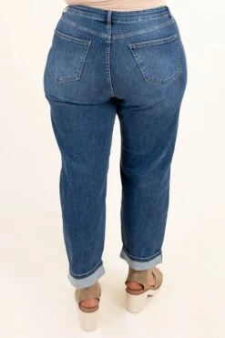 Making My Way Downtown Jeans, Dark Wash -Chic Soul Store MakingMyWayDowntownJeans DarkWash 5301