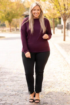 Making New Dreams Sweater, Raisin -Chic Soul Store MakingNewDreamsSweater Raisin 3650