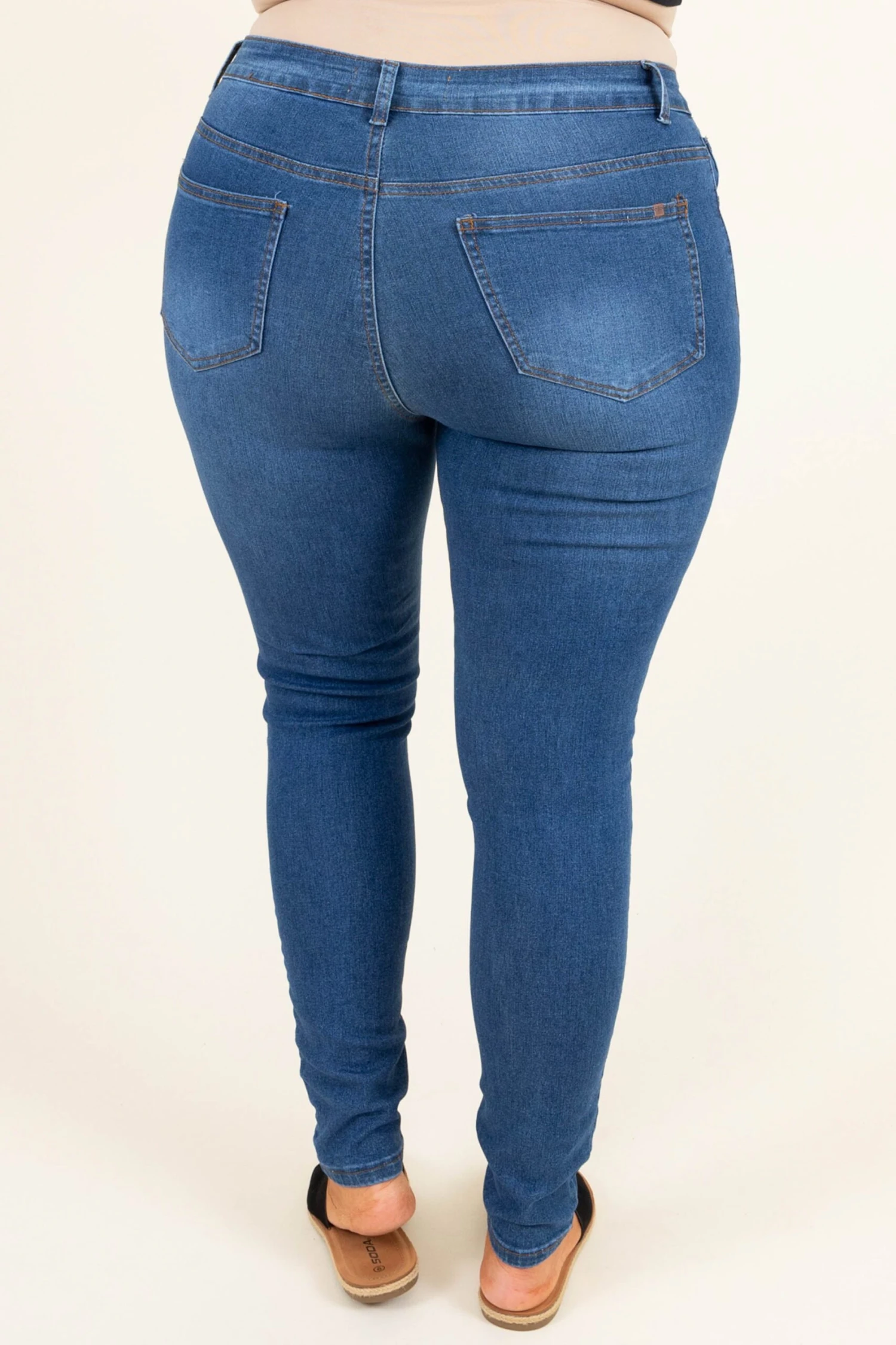 Mark Your Calendar Jeggings, Navy 7 Mark Your Calendar Jeggings, Navy - Image 5