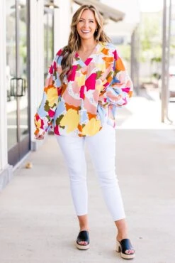 Me Against The Music Top, Pink -Chic Soul Store MeAgainstTheMusicTop Pink 5