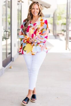 Me Against The Music Top, Pink -Chic Soul Store MeAgainstTheMusicTop Pink 6