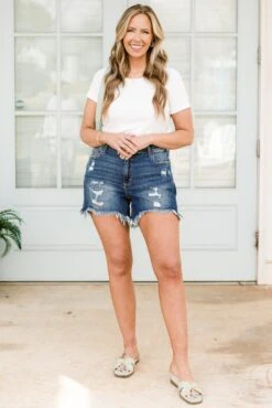 Meant For More Shorts, Dark Wash 10 Meant For More Shorts, Dark Wash -Chic Soul Store MeantForMoreShorts.MediumWash 6