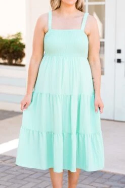 Meet Me By The Azaleas Dress, Light Mint 11 Meet Me By The Azaleas Dress, Light Mint -Chic Soul Store MeetMeByTheAzaleasDress LightMint 13
