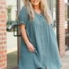 Meet Me Here Dress, Hunter -Chic Soul Store MeetMeHereDress Hunter 5