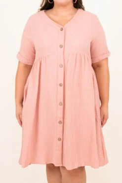 Meet Me Here Dress, Rose -Chic Soul Store MeetMeHereDress Rose 5476