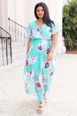 Meet Me In The Garden Dress, Mint 9 Meet Me In The Garden Dress, Mint -Chic Soul Store MeetMeInTheGardenDress Mint 0183