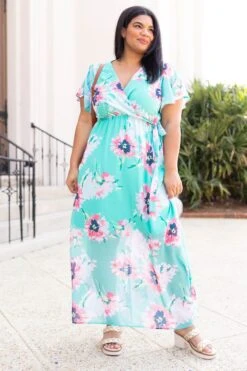 Meet Me In The Garden Dress, Mint 10 Meet Me In The Garden Dress, Mint -Chic Soul Store MeetMeInTheGardenDress Mint 0185