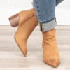 Memorable Moments Booties, Brown 2 Memorable Moments Booties, Brown -Chic Soul Store MemorableMomentsBooties Brown 8537
