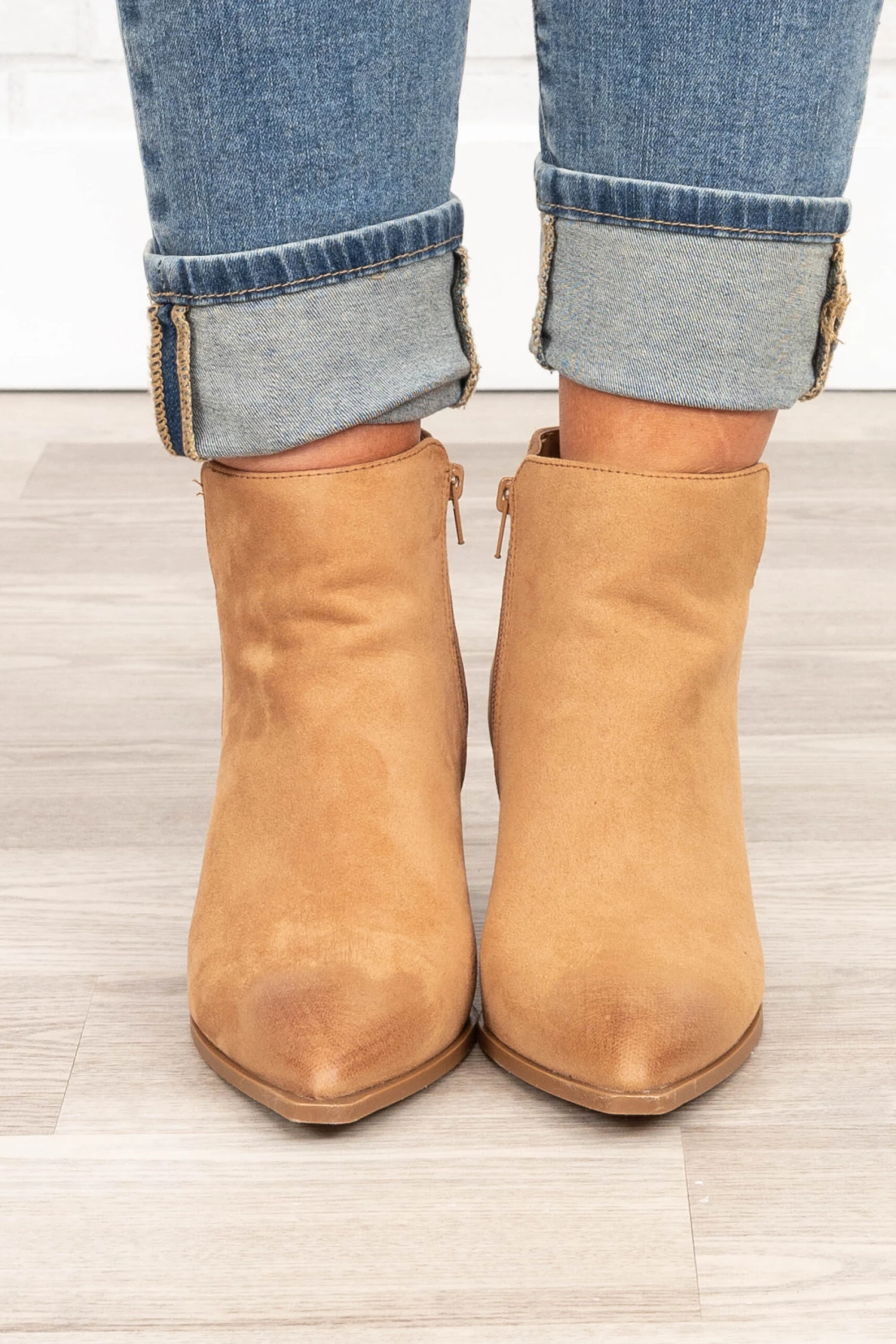 Memorable Moments Booties, Brown 6 Memorable Moments Booties, Brown - Image 4