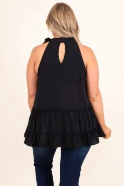 Memphis Soul Top, Black -Chic Soul Store MemphisSoulTop Black 9892