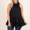 Memphis Soul Top, Black -Chic Soul Store MemphisSoulTop Black 9895
