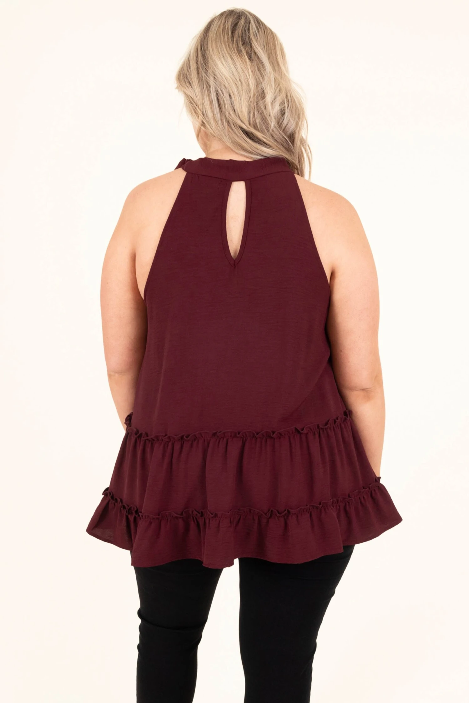 Memphis Soul Top, Wine 7 Memphis Soul Top, Wine - Image 5