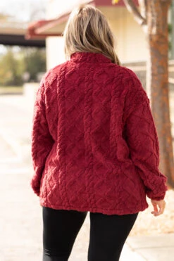 Mess Is Mine Pullover, Red 12 Mess Is Mine Pullover, Red -Chic Soul Store MessIsMinePullover Red 7419