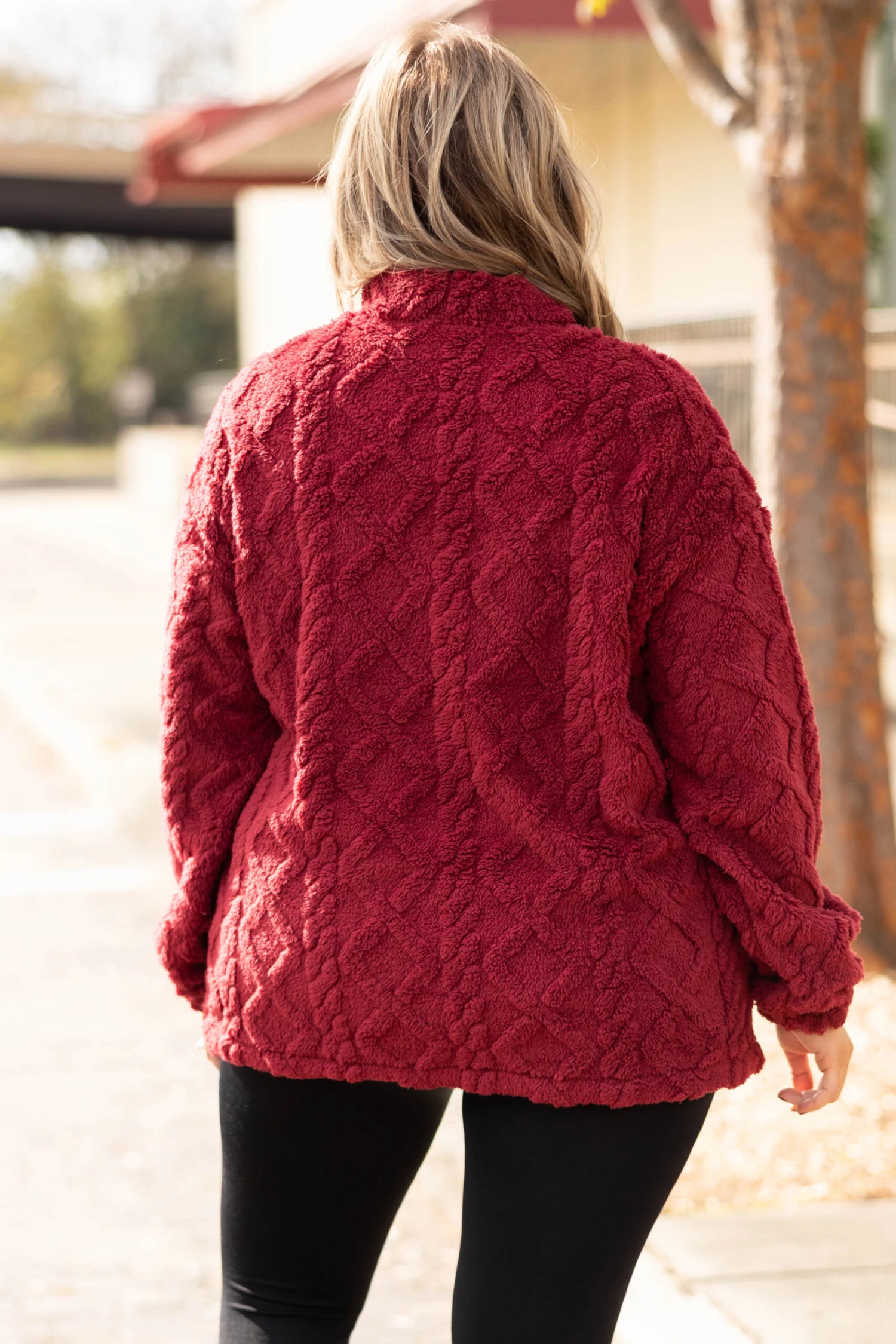 Mess Is Mine Pullover, Red 7 Mess Is Mine Pullover, Red - Image 5