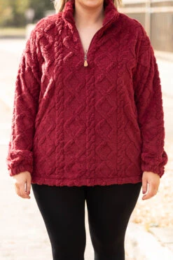Mess Is Mine Pullover, Red 11 Mess Is Mine Pullover, Red -Chic Soul Store MessIsMinePullover Red 7420