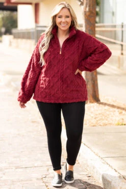 Mess Is Mine Pullover, Red 9 Mess Is Mine Pullover, Red -Chic Soul Store MessIsMinePullover Red 7423