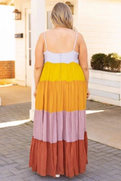 Met You In The Summer Dress, Rust Multi 12 Met You In The Summer Dress, Rust Multi -Chic Soul Store MetYouInTheSummerDress RustMulti 1752