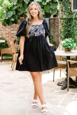 Midnight Beauty Dress, Black 11 Midnight Beauty Dress, Black -Chic Soul Store MidnightBeautyDress Black 15 2
