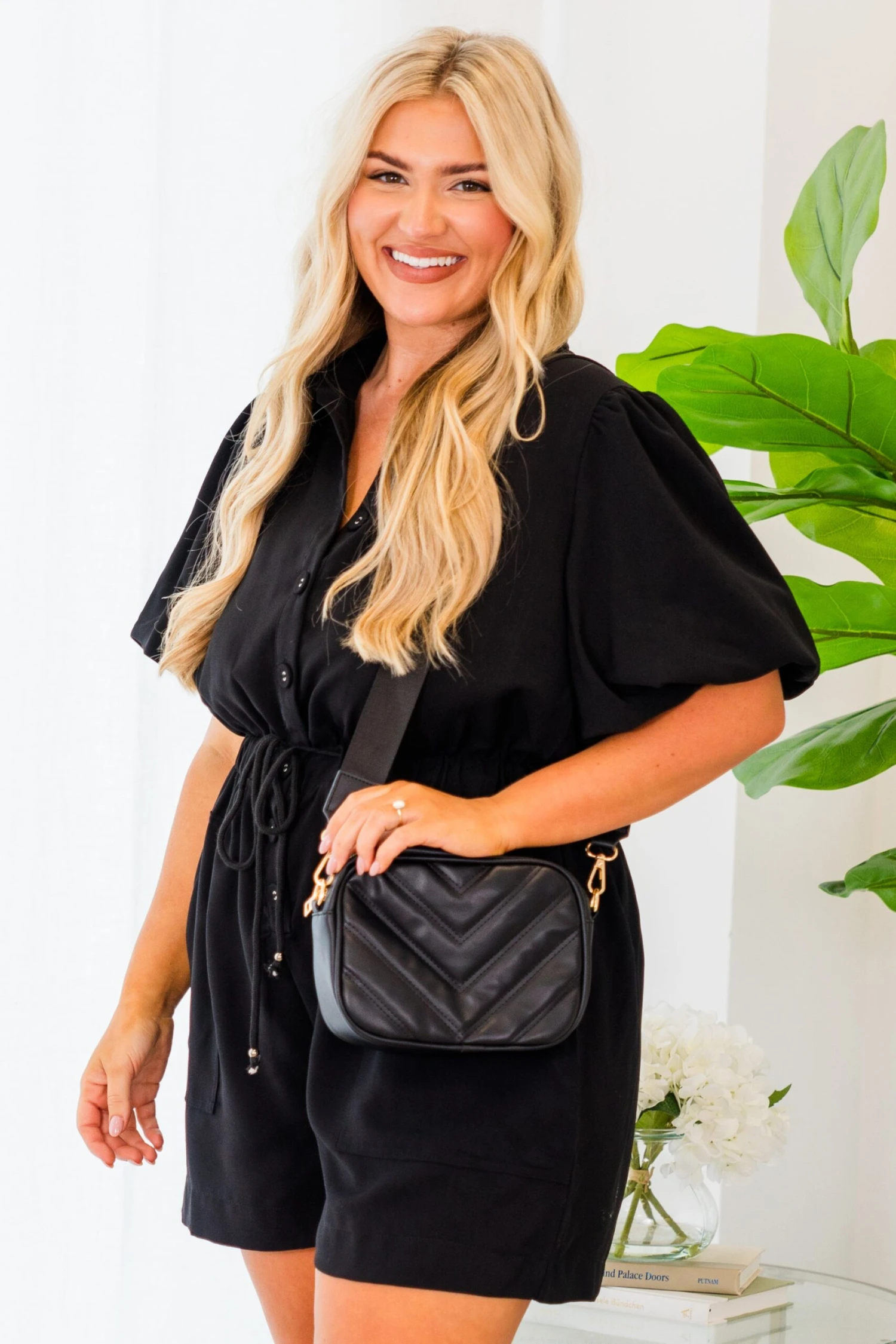 Midnight Muse Romper, Black 4 Midnight Muse Romper, Black - Image 2