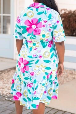 Mint To Be Dress, Mint -Chic Soul Store MintToBeDress Mint 3