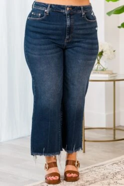 Miss Punctuality Jeans, Dark Wash -Chic Soul Store MissPunctualityJeans DarkWash 2