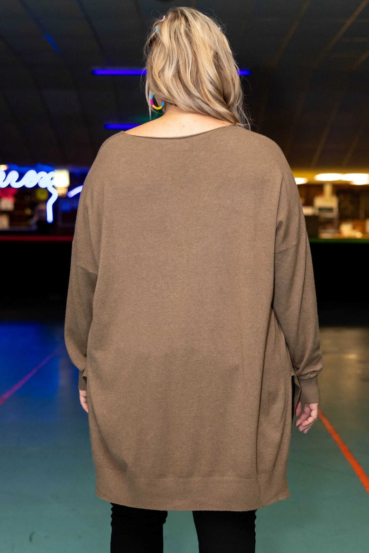 Miss Who I Was Sweater, Heather Mocha 7 Miss Who I Was Sweater, Heather Mocha - Image 5