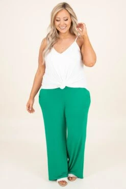 Modern Walk Pants, Kelly Green 11 Modern Walk Pants, Kelly Green -Chic Soul Store ModernWalkPants KellyGreen 9473