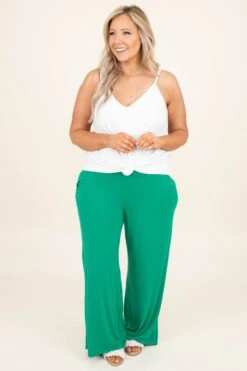 Modern Walk Pants, Kelly Green 9 Modern Walk Pants, Kelly Green -Chic Soul Store ModernWalkPants KellyGreen 9474